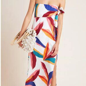 ViX Paula Hermanny Womens Guana Strapless Beach Maxi Dress